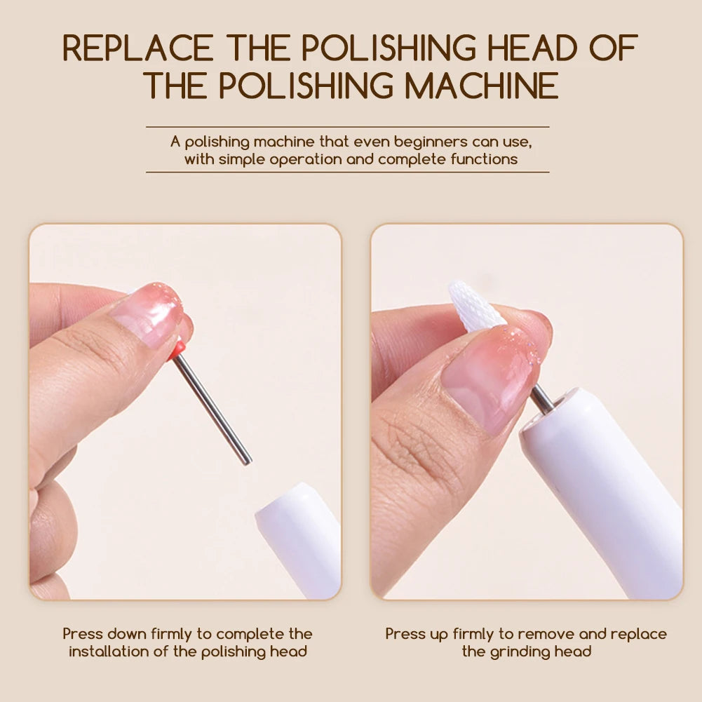 Professional Nail Drill Machine for Acrylic Nails 35000RPM Electric Nail Drills Kit for Manicure Pedicure