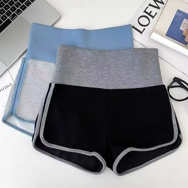 Women Casual Shorts Summer Loose High Waist Female Wide Leg Shorts Fashion New All Match Sports Solids Ladies Shorts