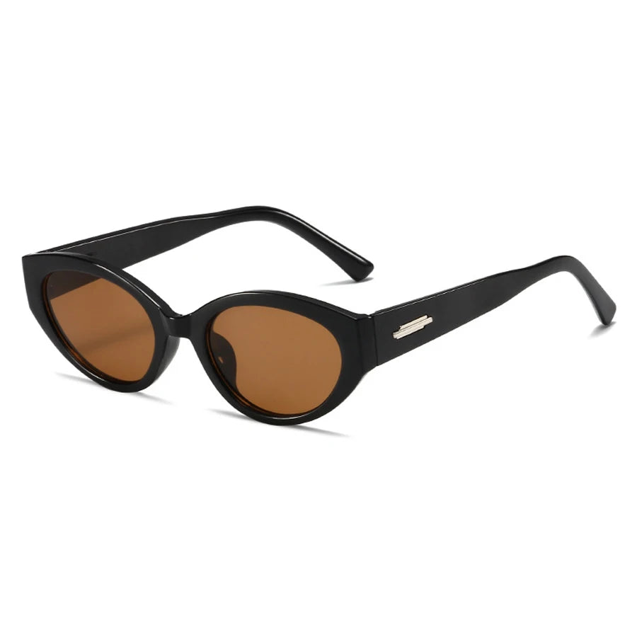 Small Oval Beautiful Sunglasses Women Men Brand Designer Fashion Sun Glasses Female Male Cool Punk Mirror Oculos De Sol