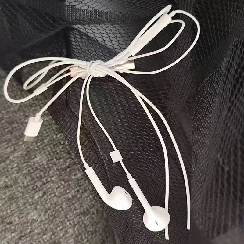 Headphone Wire Bow Hair Clip Korean Fashion Harajuku Cute Upcycled Aesthetic Hair Accessories Girls Hair Pin Hair Accessories