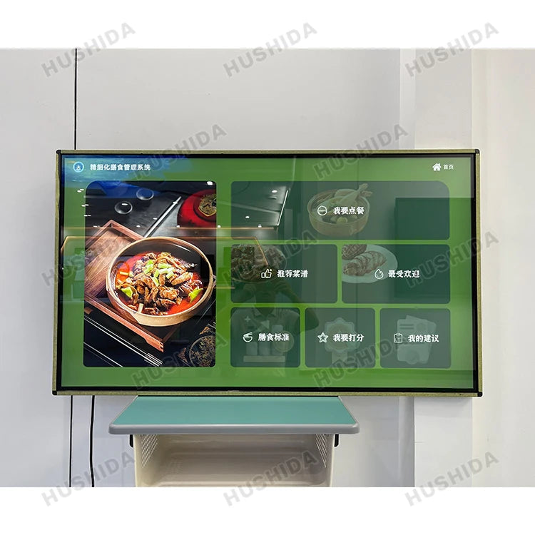32 43 49 55 Inch Wall Mount Android LCD Monitor Touch Screen Kiosk Indoor Advertising Video Player