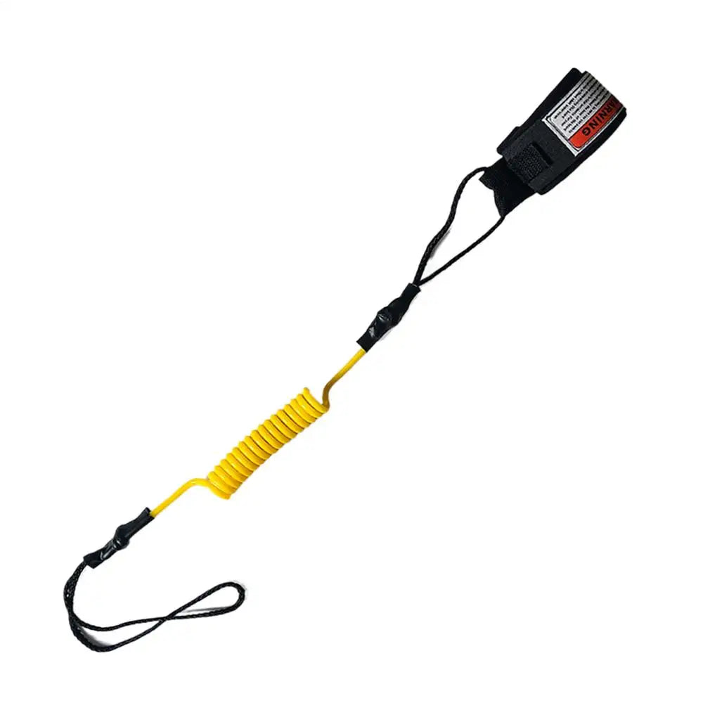 TPU Surfboard Leash Adjustable Safety SU P Spring Wrist Strap Stand-Up Paddle Board Leg Rope Floating Boards Surfing Accessories