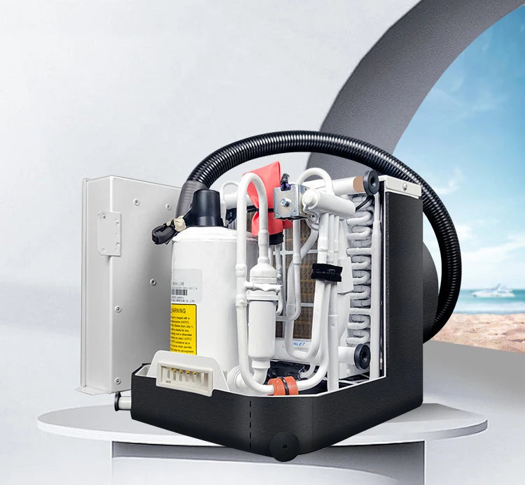 Self-contained Boat Air Conditioning System 5000-16000BTU Water Cooled Marine Air Conditioner for Boat Yacht AC Unit
