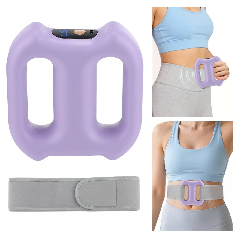 3 Mode 5 Speed Fascia Ring Massager with Strap Rechargeable Muscle Relax Body Slimming Massage Weight Lose Home Gym Deep Tissue