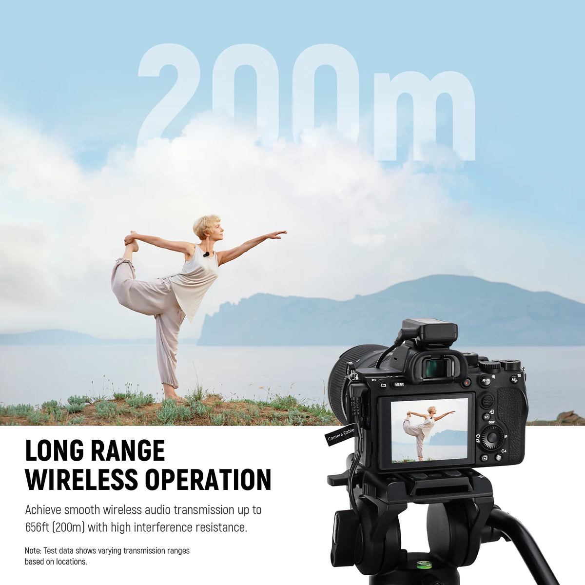 NEEWER CM28 Wireless Lavalier Microphone, 1 Click Noise Canceling, 4GB Storage, Lapel Mic For IPhone/Android/PC/Camera/iPad