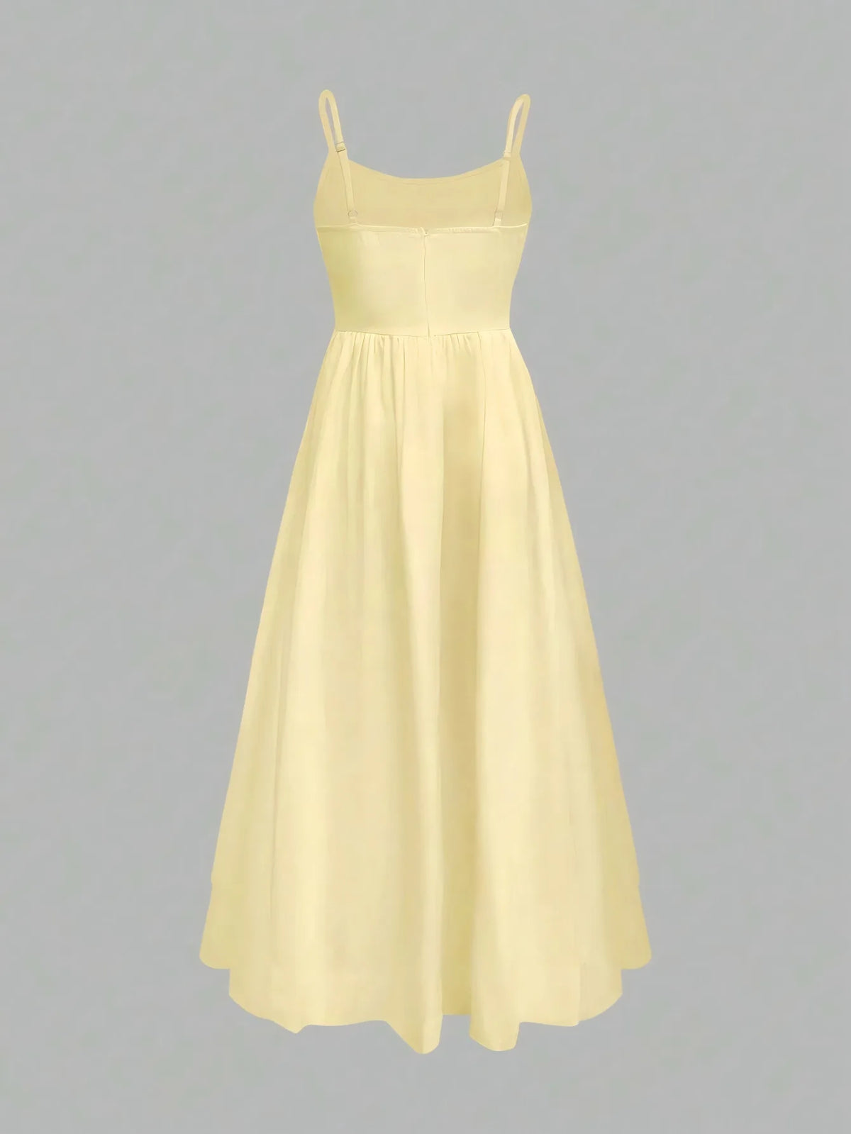Dresses For Women 2026 Summer Suspender Dress Solid Swing Sundress Sleeveless Spaghetti Straps A Line Beach Party Dresses