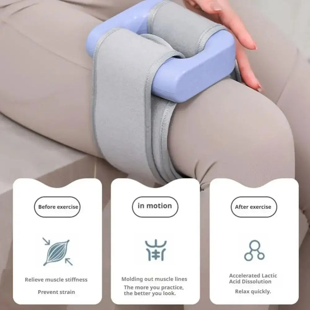 Portable Electric Fascia Massage Ring Ergonomic Adjustable Speed Electric Body Slimming Machine Fat Burning Low Noise