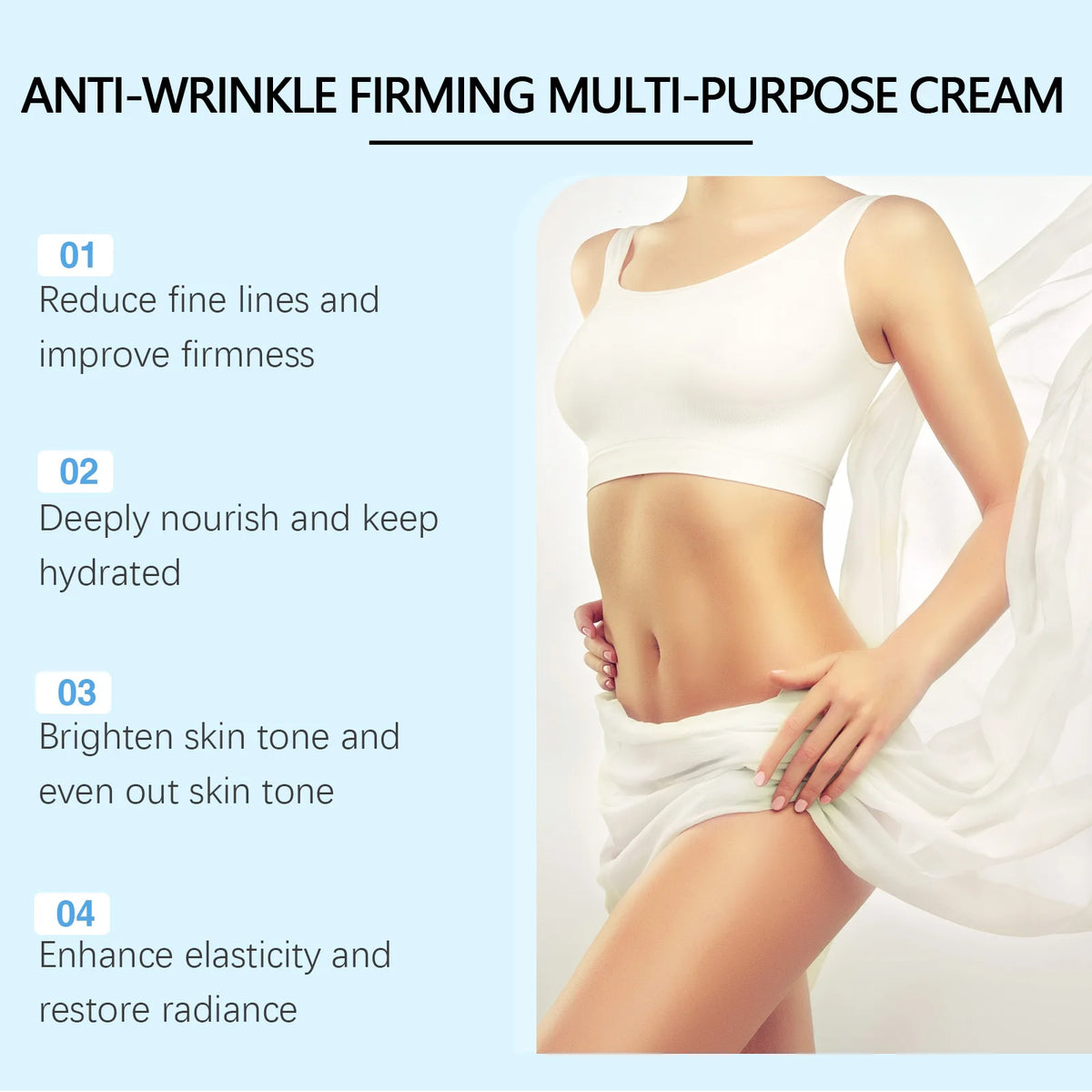 Hoygi Triple Peptide Body Lotion Damaged Skin Repairing Dryness Relieving Soothe Skin Plumping Nourish Skincare Body Moisturizer