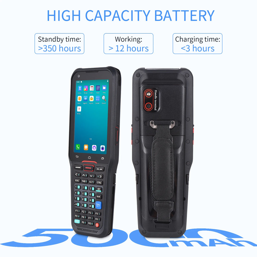 Rugged Android PDA Handheld Terminal GSM 4G WiFi NFC Barcode Scanner for Inventory Logistics Warehousing Data Collection N41