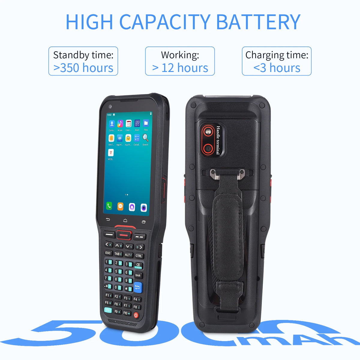 Rugged Android PDA Handheld Terminal GSM 4G WiFi NFC Barcode Scanner for Inventory Logistics Warehousing Data Collection N41