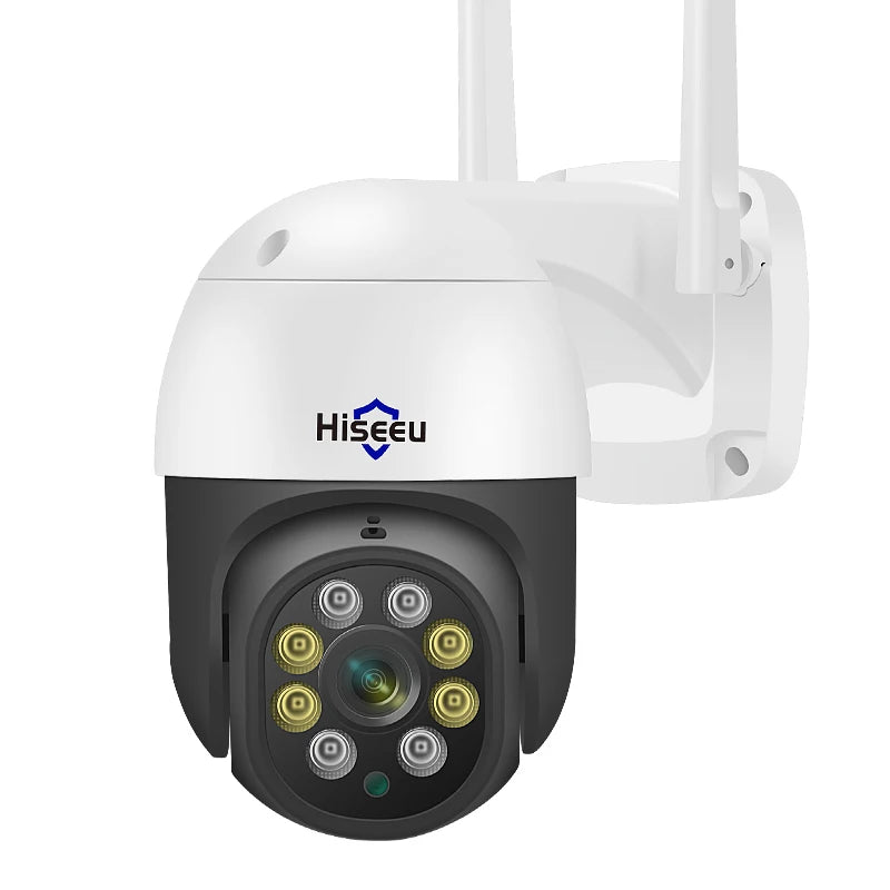 Hiseeu 2MP PTZ Wifi Smart Camera 5x Digital Zoom Human Detect Auto Tracking Wireless CCTV Video Surveillance IP Camera