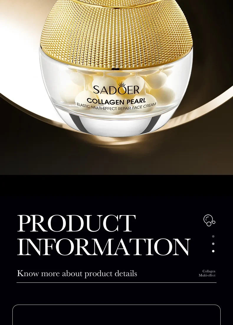 Pearl Cream Collagen Moisturizing Face Cream Nourishing Brightening Firming Lifting Beauty Skin Care Products