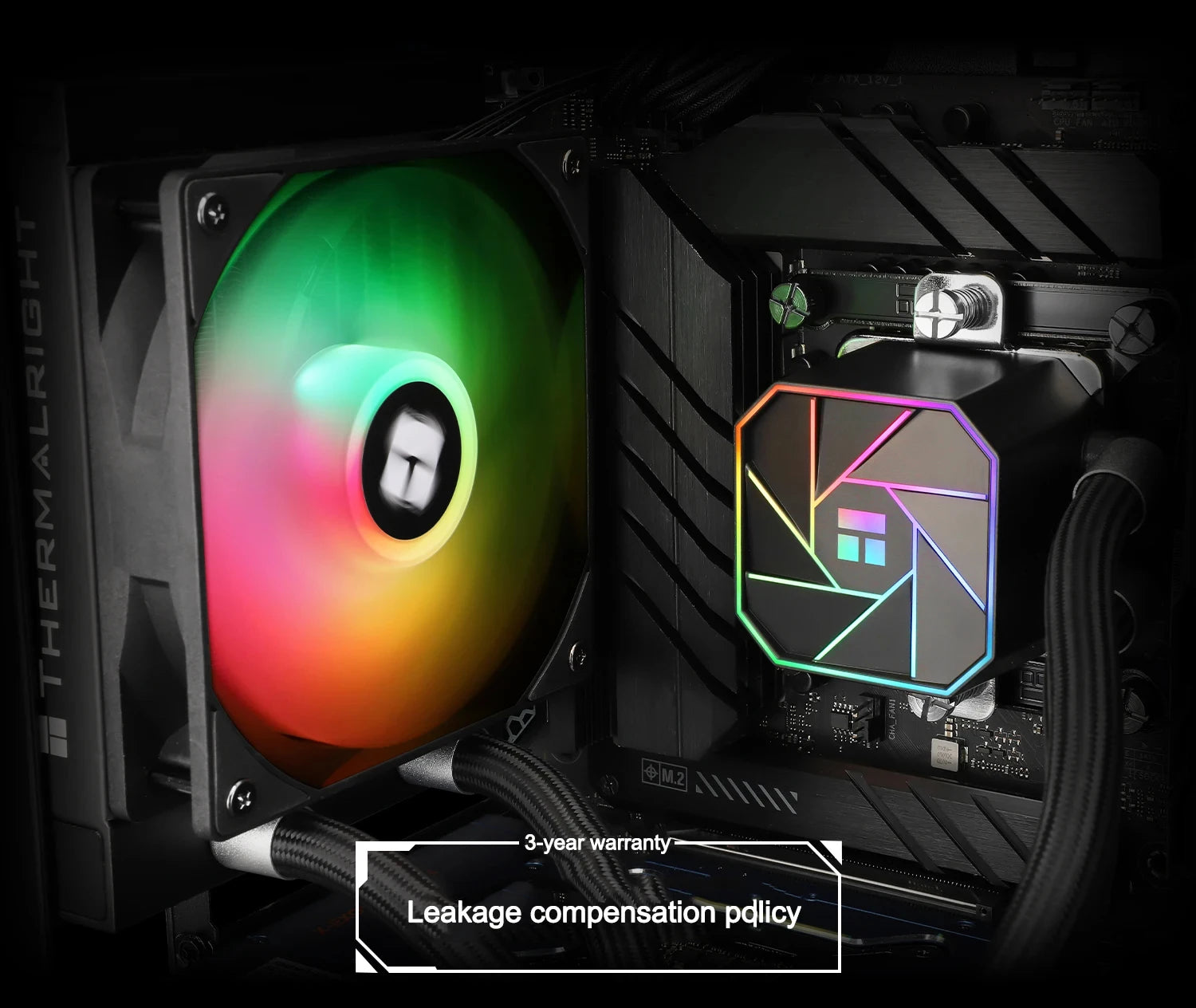Thermalright AQUA ELITE 120 V3 ARGB CPU All In One Water-cooled 120mm Integrated AIO CPU Liquid Cooling Radiator Intel 1700 AM5