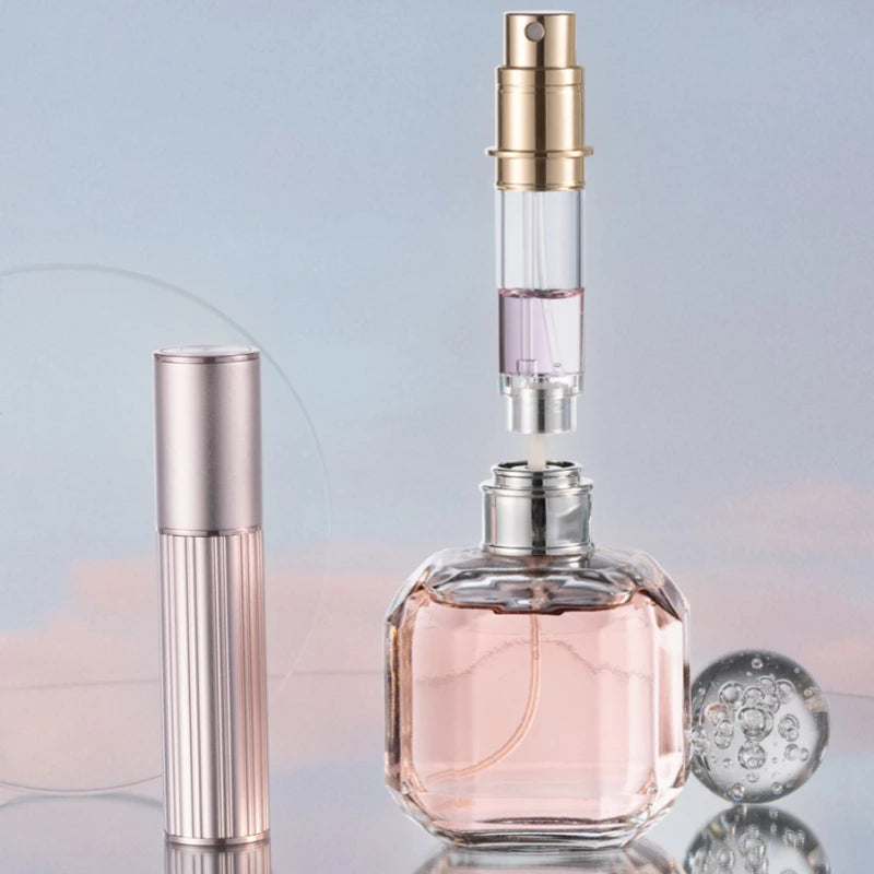 5ML 10ML Mini Bottom Filling Perfume Spray Dispenser Bottles Cosmetic Refillable Spray Atomizer Portable Liquid Container Bottle