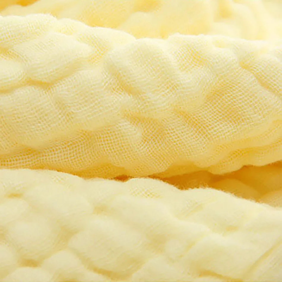 6 Layer Cotton Muslin Baby Blankets Thick Soft and Breathable Designed for Newborns Comfortable in Air Conditioned Environments