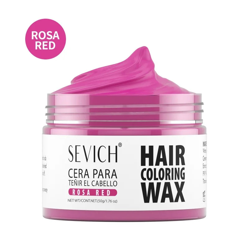 SEVICH Fashion One-Time Hair Color Wax Styling Temporary Dye Cream Gel Mud Pomade For Beards Eyebrow Easy To Wash Hair Dye Wax