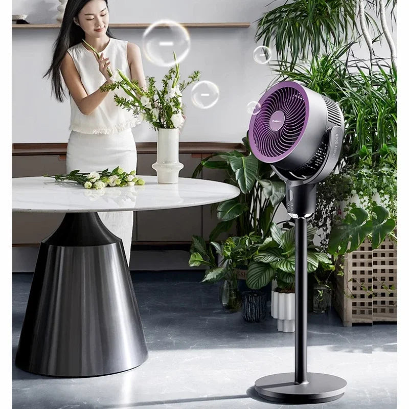 Air Circulation Fan Electric Fan New Home Floor Fan Silent Vertical Turbine Desktop Dormitory