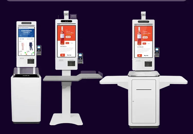 Hospital Self-service Registration Machine Contactless Self-register Service Payment Checkout Kiosk Checking In