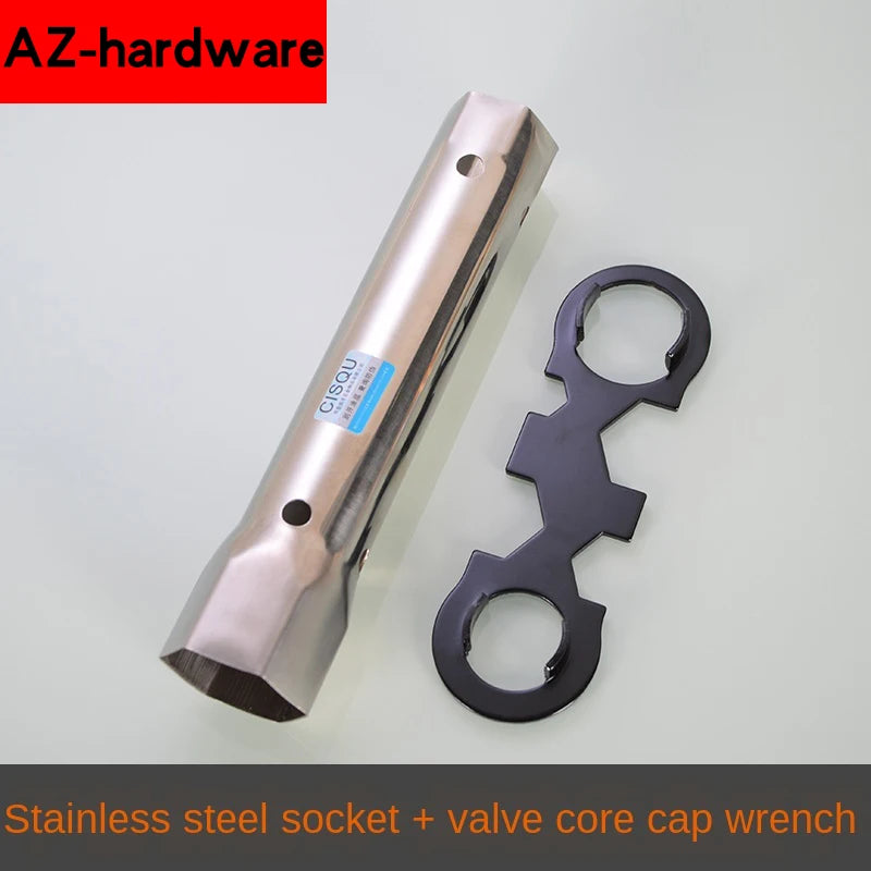 Faucet Multifunctional Repair Tool Drainer Sleeve Wrench Toilet Bubbler Inlet Pipe Installation Accessories