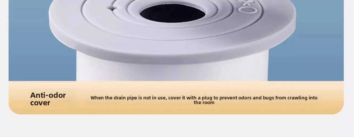 Sink Plug Sewer Pipe Sealing Ring Water Plug Floor Drain Shower Stopper Bathroom Accessories 70-75mm Silicone Drains Kitchen