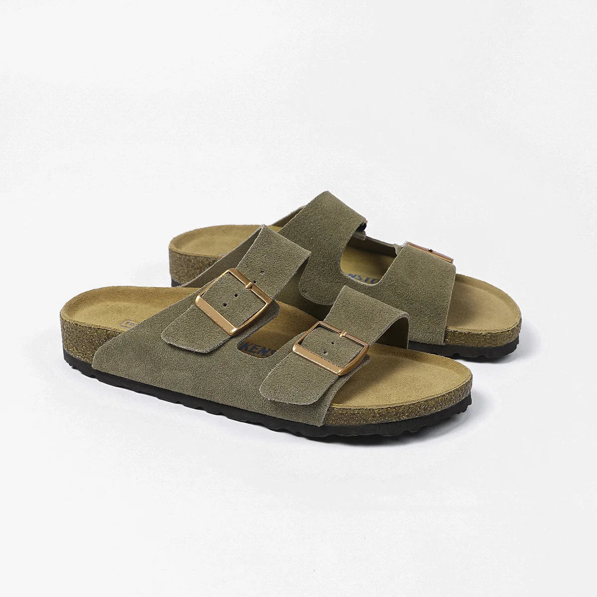 Double breasted sandals, outdoor flip flops, men's and women's soft shoes for outdoor wear