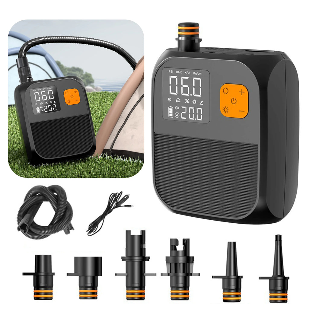 Electric Paddle Board Pump Rechargeable SUP Pump Portable Electric Pump for Paddle Board Inflatable Boats