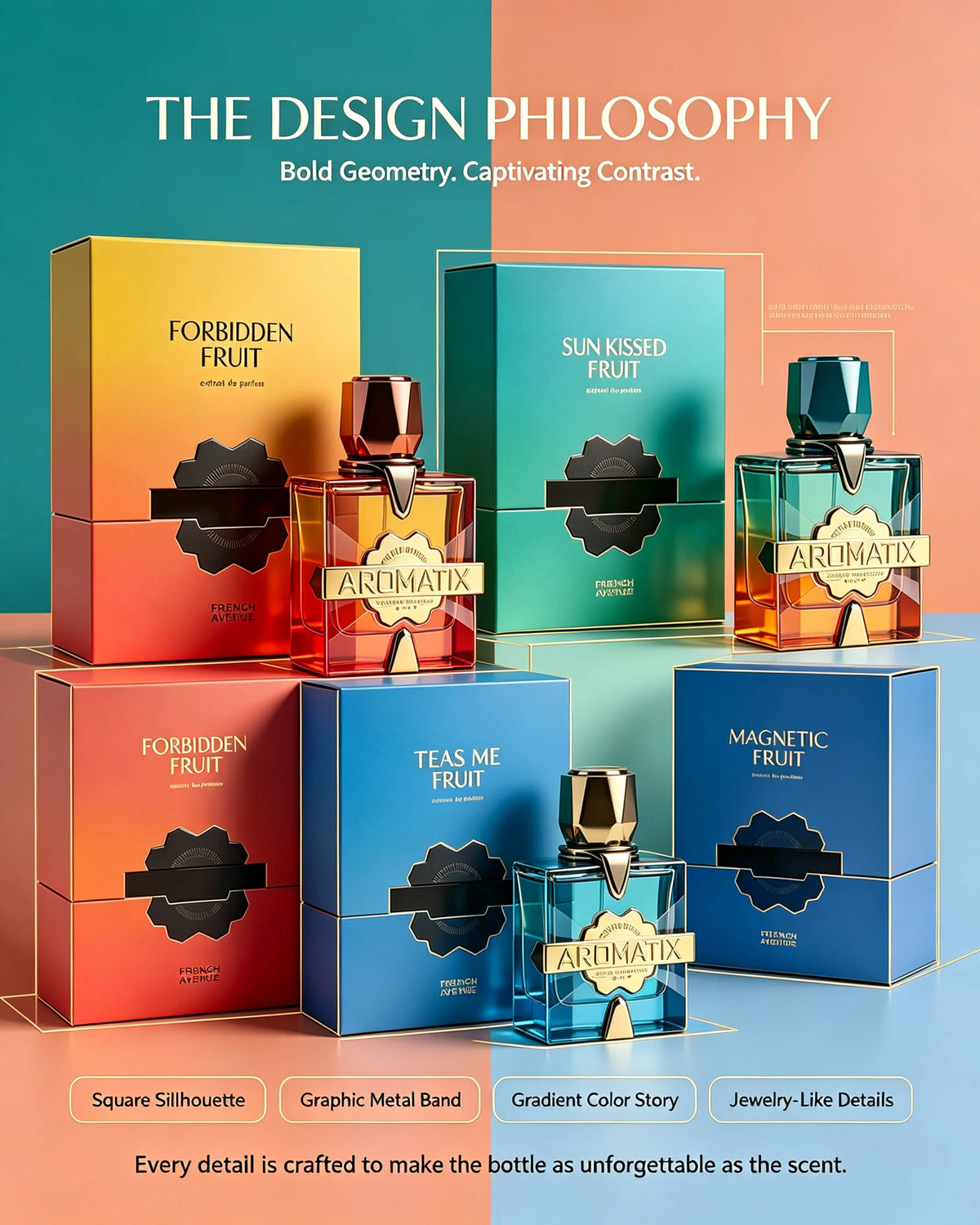 Luxury Unisex Arabic Eau de Parfum 100ml | Long-Lasting Niche Signature Fragrance, Elegant Exotic Scent, 2 Styles Available