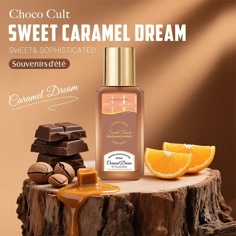 Caramel Gourmet Perfume Arabic Brand Floral Orange Chocolate Woody Fragrance Long-lasting Fragrance Charm Unisex Eau De Toilette