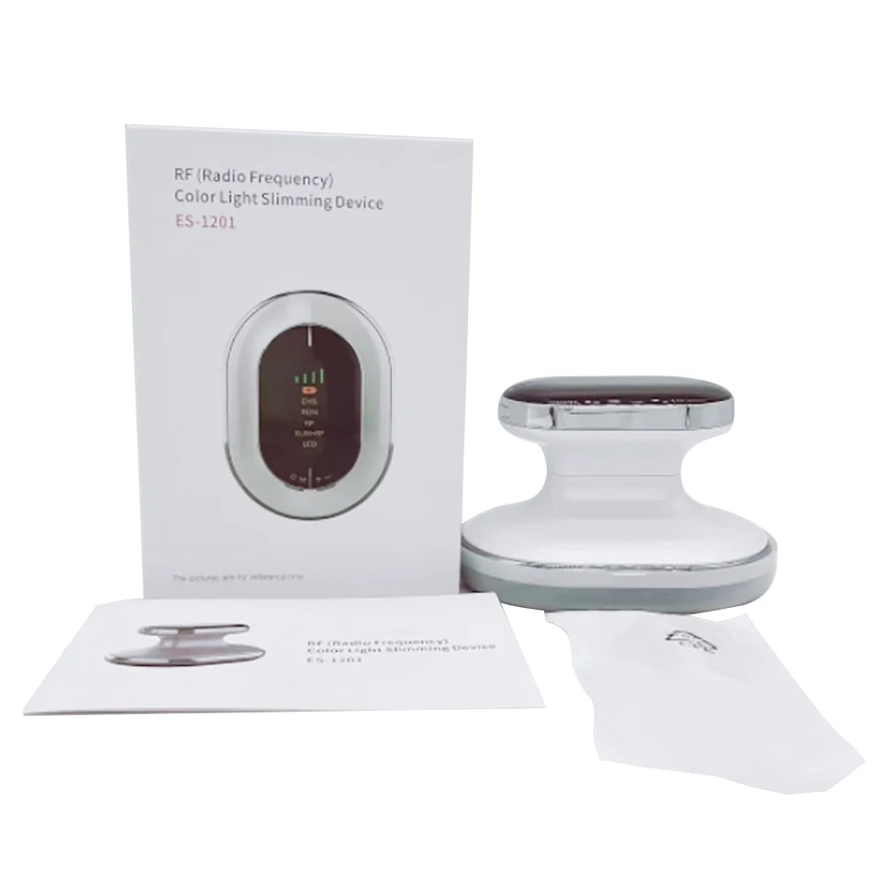 EMS Body Slimming Massager Fat Burner Weight Loss RF Radio Frequency Cellulite Massager LED Infrared Skin Lifting Remove Wrinkle