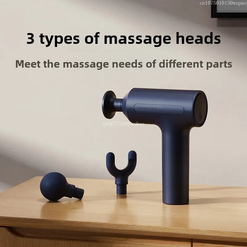 Mijia Fascia Gun 3 Muscle Massage Gun Dual Mode 3 Massage Heads 25KG Thrust Shoulder and Neck Relaxation Massage Driver
