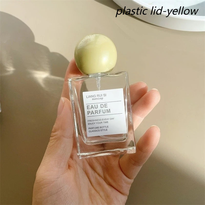 100/50/30ML Perfume Bottles Square Glass Portable Spray Bottle Large Capacity Replacement Empty Wholesale Refillable Containers