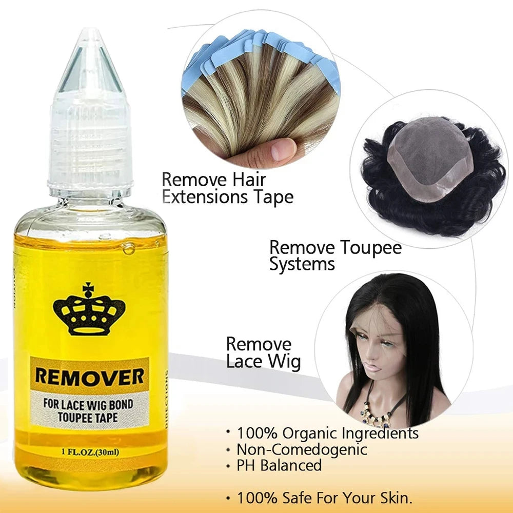 5/38ml Wig Glue Waterproof Lace Glue Strong Hold Front Lace Wig Glue Private Label Wig Accessories for Frontal Closure Toupee