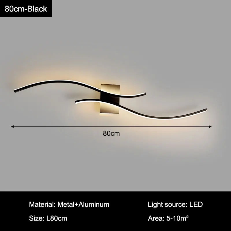 Modern LED Wall Light Fixtures for Corridor Aisle Hardwired Indoor LED Wall Lamps Sconce for Bedroom Kitchen Interior Lighting