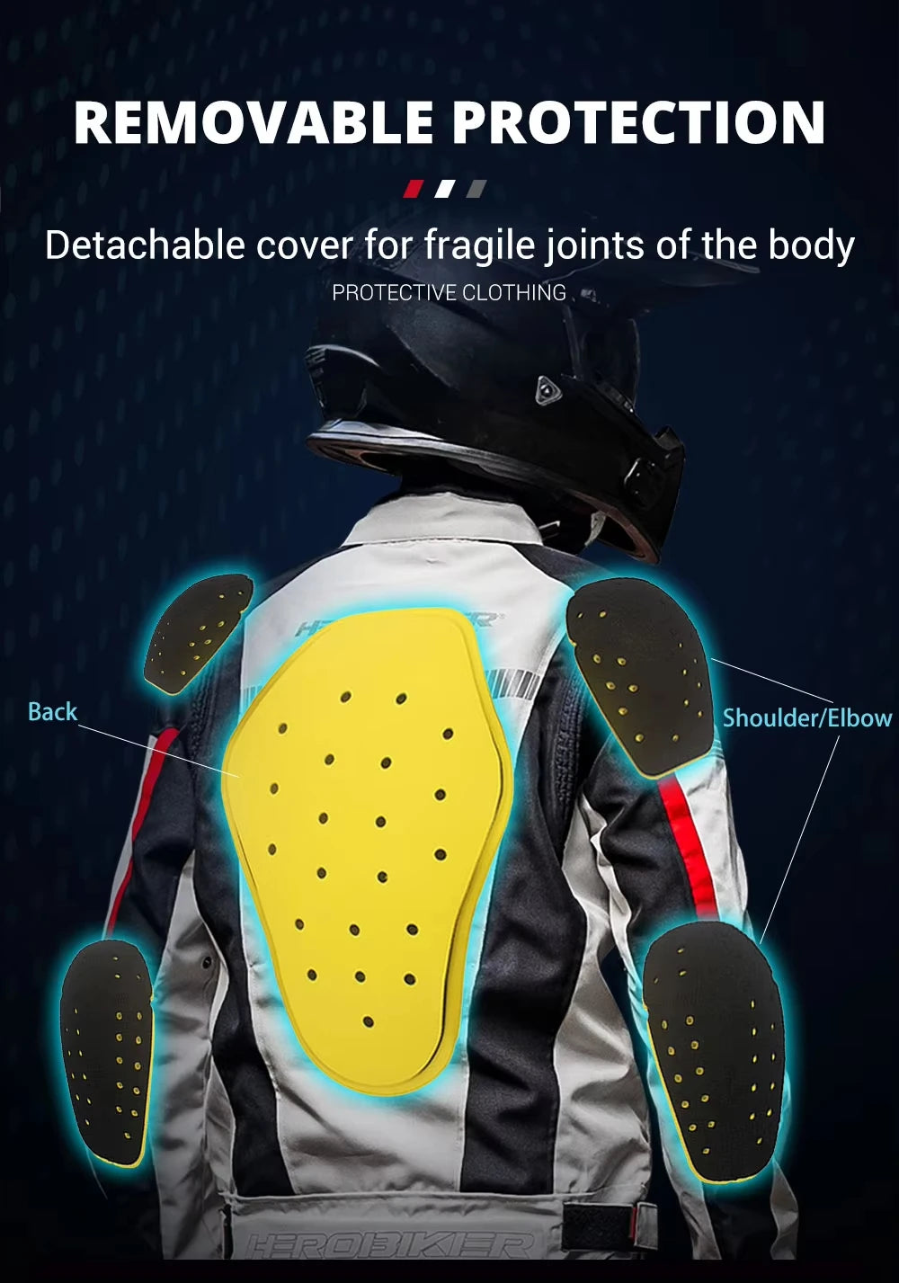 Motorbike Riding Jacket Waterproof Moto Garments Casual Biker Jackets Wear Resistant Motorcycle Wear