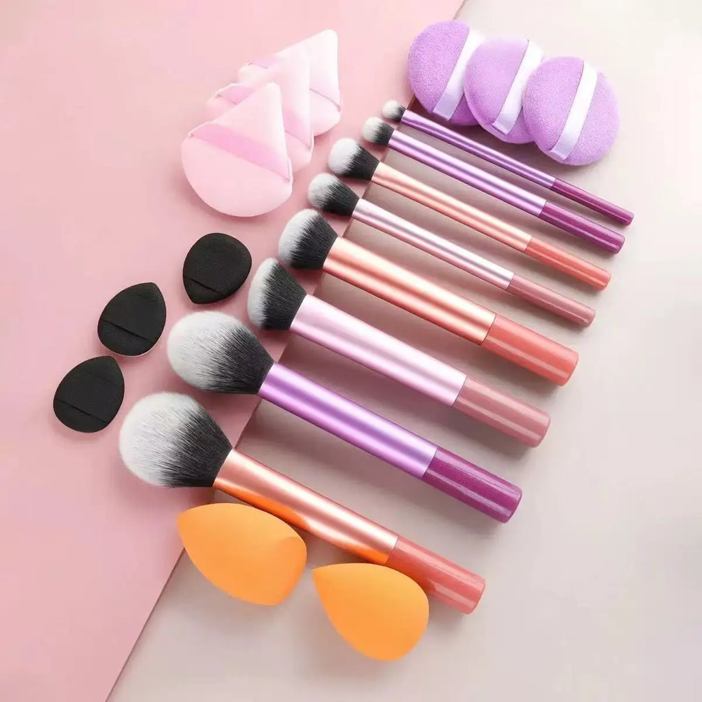 8pcs Makeup Brush Kit Soft Synthetic Hair Make Up Brushes Foundation Blush Eyeshadow Cosmetic Makeup Tools foundation brush