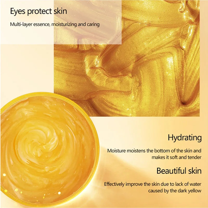 250g 24K Gold Collagen Repair Sleeping Facial Mask for Firming, Hydration, and Moisturizing Face Cream Apply-on Mask Skincare