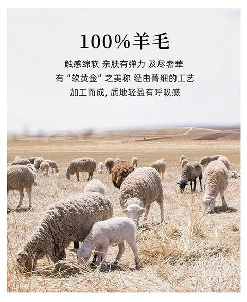 MVLYFLRT Men's 100% Merino Wool Round Neck Pullover Sweater Casual Thick Knit Autumn Winter Warm Cashmere Feel Sweater