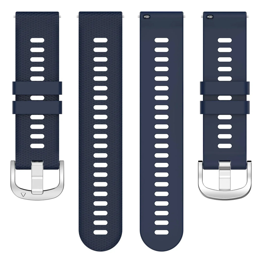 Silicone Strap For Garmin Vivoactive 5 4 Band Forerunner 165 265  255 245 645/Venus 3 Watchband 20mm 22mm Sports Bracelet Correa