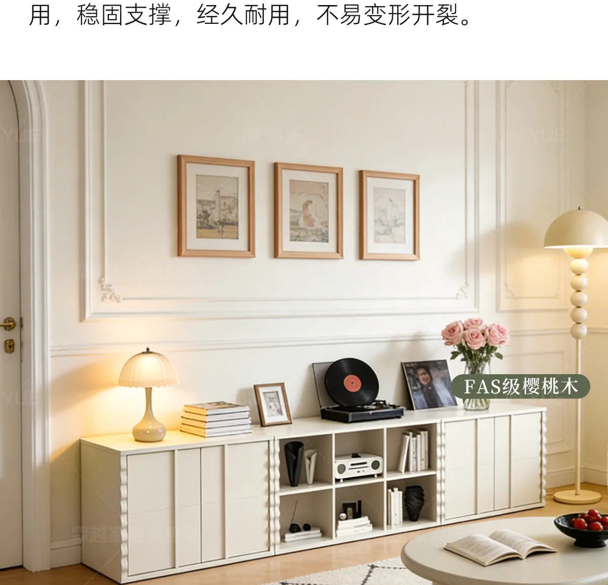 Modern Drinks Cabinets Figurine Modular Solid Wood Shelf Organization Cabinets Clearance Salon Gabinete Furniture For Home