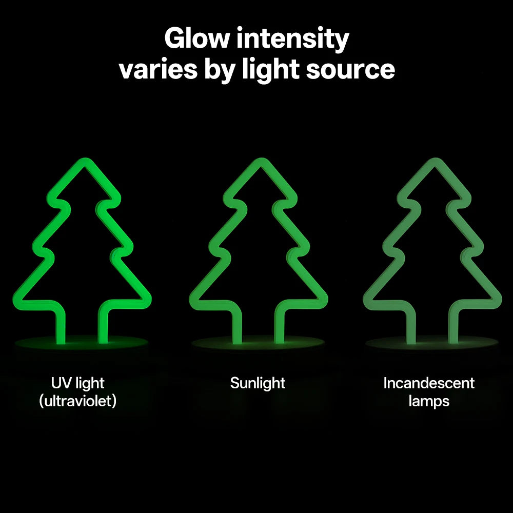 ANYCUBIC Glow Filament 3D Printer Luminescent PLA Glow in The Dark ECO-friendly Luminescent Materials for Kobra S1 Kobra X