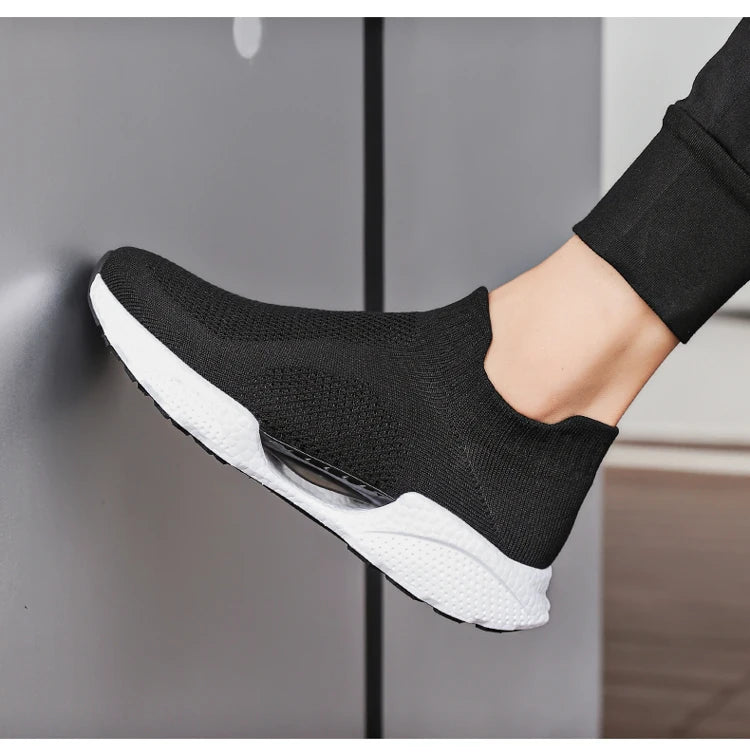 Men's Casual Running Shoes, Male Tennis Sneakers, Luxury Trainer, Race Breathable Shoes, Fashion Loafers