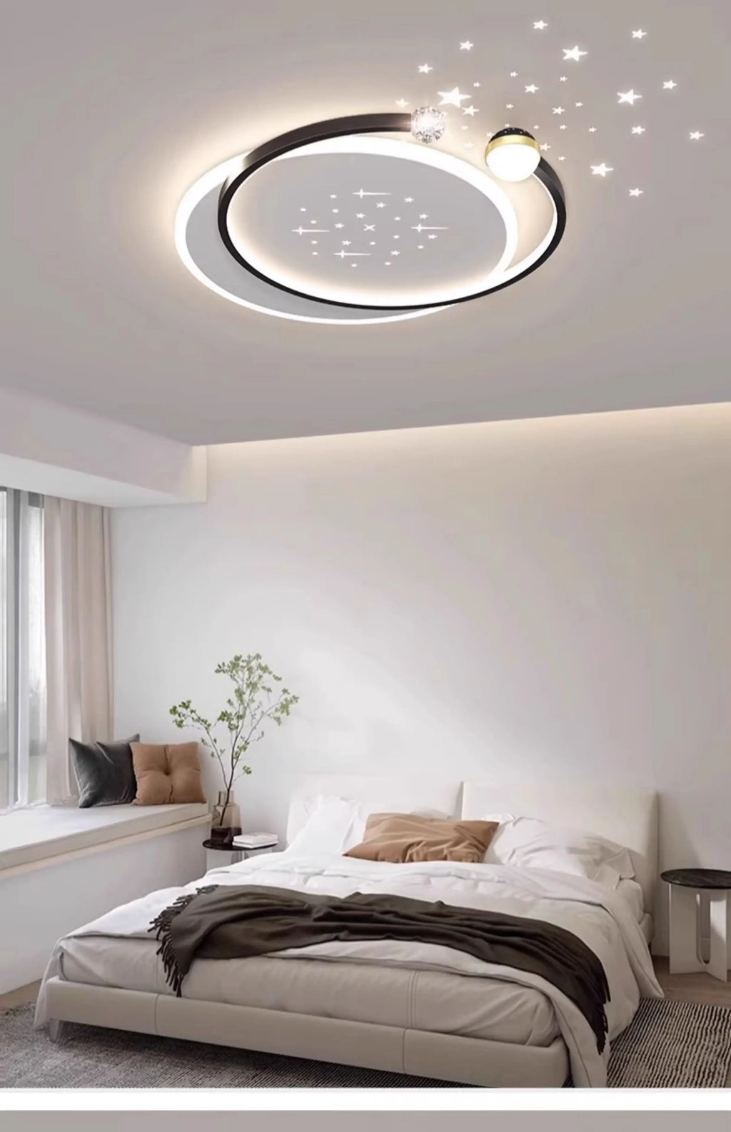 Modern LED Living Room, Dining Room, Bedroom Ceiling Lights, Luxurious and Simple Ceiling Lights, Indoor Home Lighting Fixtures