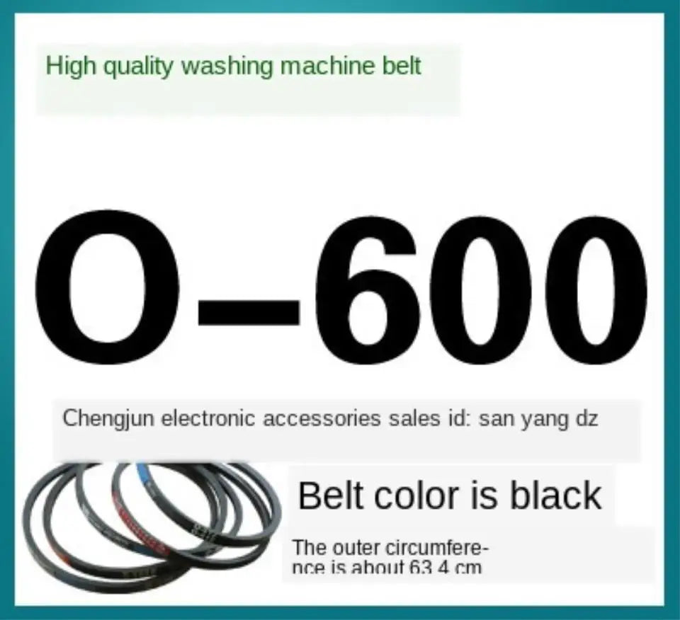 Washing machine belt O-belt semi-automatic washing machine fully automatic washing machine motor conveyor belt