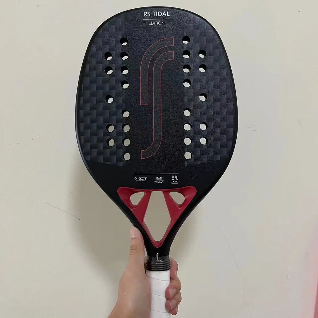 22mm Beach Tennis paddle Rough Surface Carbon Fiber Soft Eva Foam without Tennis Bag