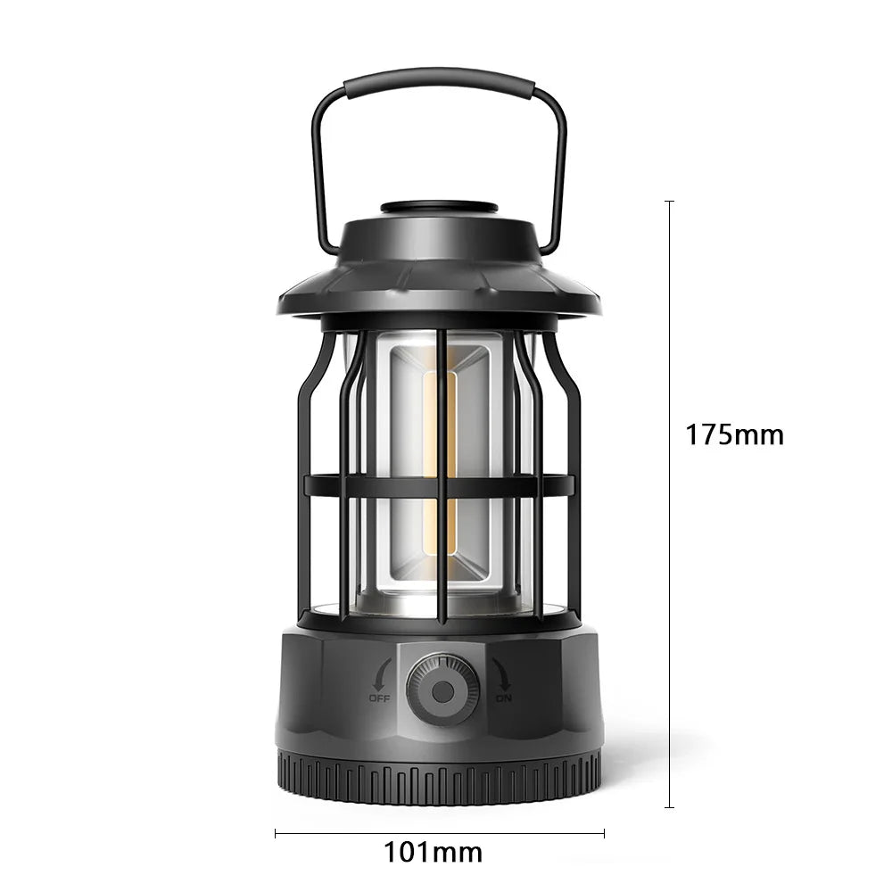 Outdoor Camping Lights Tent Portable Horse Lights Gifts Ningbo Retro Charging Camp Lights