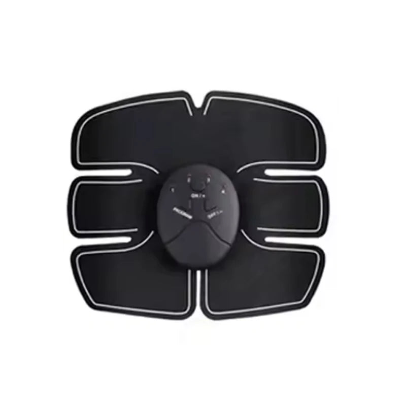 Portable Rechargeable EMS Muscle Stimulator Smart Electric Fitness Abdominal Training Stickers Body Shaping Slimming Massager
