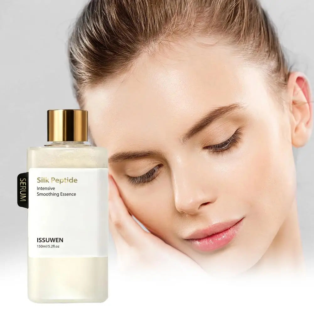 Korean Brand Collagen Face Care 150ml Fine Line Reduction Refreshing Hydrating Serum Silk Peptide Intensive Smoothing Essence