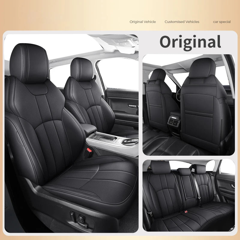 Custom Fit Car Seat Covers For Nissan Tiida March Leaf Kicks Rouge Versa Qashqai J11 Juke X Trail T32 Teana J32 Auto Accessories