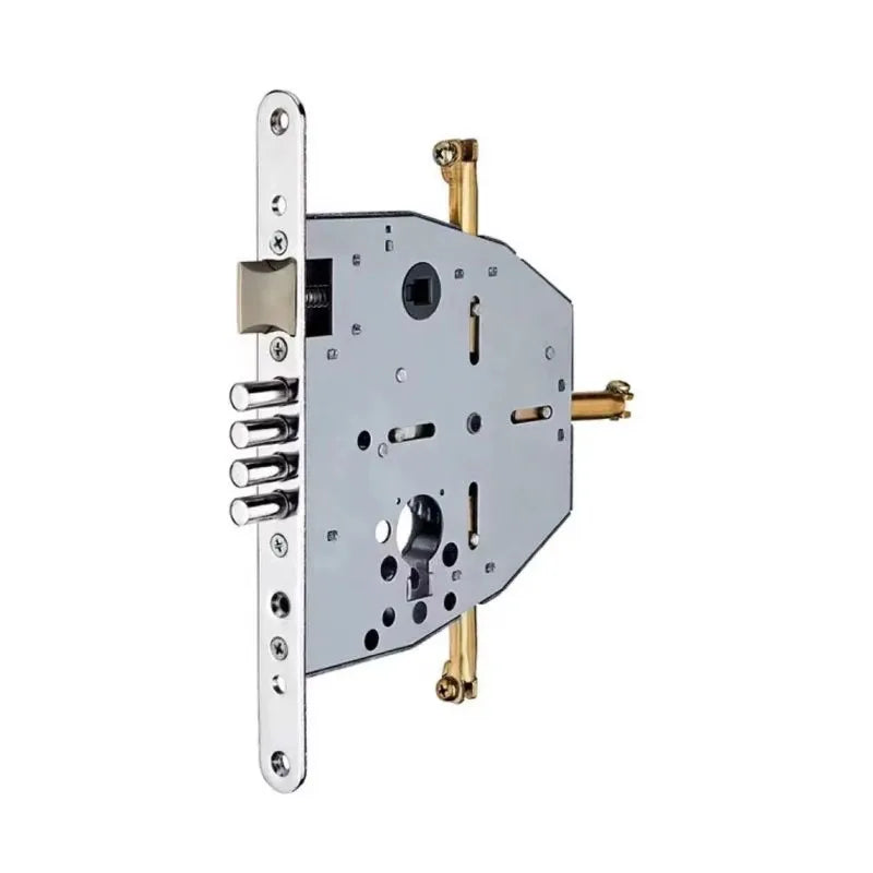Round bolt outer door household ferrule door lock body