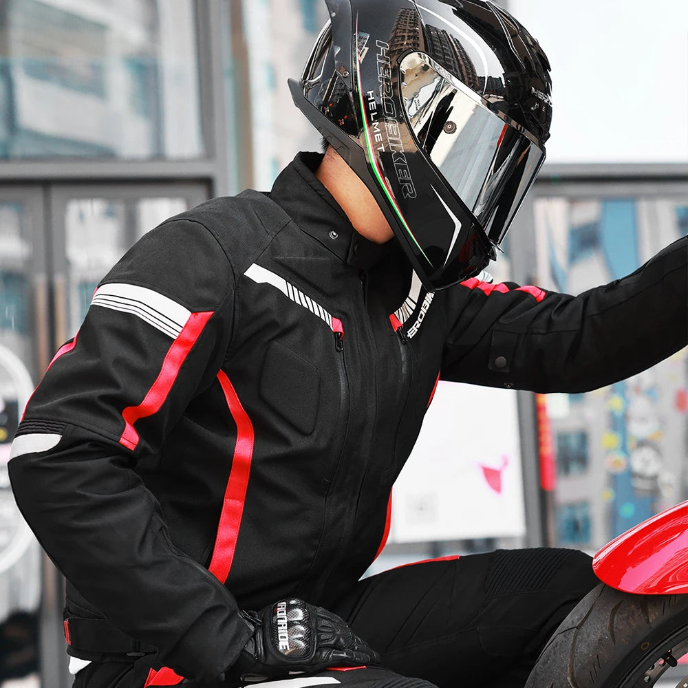 Motorcycle Jacket Waterproof Winter Warm Top